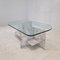 Table Basse en Marbre et Verre, Italie, 1980s 7