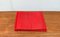 Postmodern Kreuzschwinger Red Chair Pad by Till Behrens, 1980s, Set of 4, Image 15
