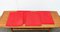 Postmodern Kreuzschwinger Red Chair Pad by Till Behrens, 1980s, Set of 4, Image 10