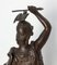 Französische Napoleon III Spelter Athena Statuette, 1890er 11