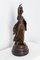 French Napoleon III Spelter Athena Statuette, 1890s 3