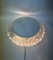 Vintage Acrylic Glass Wall Oval Mirror with Backlight from Hillebrand, Germany, 1970s 4