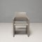 Corte Dining Chairs in Grey Leather by Rodolfo Dordoni for Arper, 1980s, Set of 8, Image 5