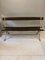 French Faux Bois Cast Iron Garden Bench, 1990s, Image 1