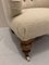 19th Century Upholstered English Armchair with Buttoned Back 8