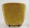 Mid-Century Velvet Armchairs in the style of Gio Ponti by Gio Ponti, 1950s, Set of 2 9