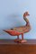 Indonesian Polychrome Goose Carved Wood Sculpture, 1950s 3