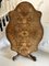 Large Victorian Carved Burr Walnut Centre Table, 1860s 1