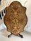 Large Victorian Carved Burr Walnut Centre Table, 1860s, Image 1