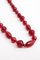 Long Collier Vintage en Ambre Rouge, 1960s 7