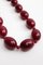 Art Deco Bakelite Cherry Amber Beaded Necklace, 1930s 5