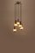 Vintage Chandelier Cascade Hanging Lamp with 5 Lamps, 1960s, Image 3