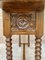 Table Console Vintage Sculpté avec Pieds Tournés, Espagne, 1940s 8