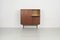 Credenza in teak e ottone con anta a libro di Edmondo Palutari Thati, Italia, anni '60, Immagine 4