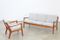 Vintage Teak Sofa and Chair by Ole Wanscher for France & Søn 2