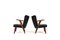 Danish Teak Easy Chairs, 1950s, Set of 2, Image 2