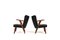 Fauteuils en Teck, Danemark, 1950s, Set de 2 2