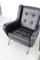 3-Sitzer Sofa und Sessel aus Teak und Eisengestell mit Messingbeschlägen von Arflex, 1950er, 3er Set 91