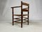 Dutch Beech and Rush Armchair, 1930s 10