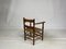 Dutch Beech and Rush Armchair, 1930s 16