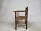 Dutch Beech and Rush Armchair, 1930s 4