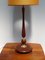 Art Nouveau Lacquered Wood Table Lamp, 1930s 3
