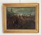 Sylvain Vigny, Boats and Fishermen, Oil on Canvas, 1920s, Framed 1