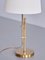 B-131 Height Adjustable Table Lamp in Brass from Bergboms, Sweden, 1950s, Image 3