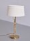 B-131 Height Adjustable Table Lamp in Brass from Bergboms, Sweden, 1950s 4