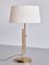 B-131 Height Adjustable Table Lamp in Brass from Bergboms, Sweden, 1950s 1