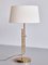 B-131 Height Adjustable Table Lamp in Brass from Bergboms, Sweden, 1950s, Image 1