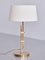 B-131 Height Adjustable Table Lamp in Brass from Bergboms, Sweden, 1950s 2