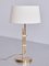 B-131 Height Adjustable Table Lamp in Brass from Bergboms, Sweden, 1950s, Image 2