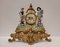 20th Century Porcelain Garrison Clock in the style of Capodimonte, Italy, 1890s 3