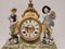 20th Century Porcelain Garrison Clock in the style of Capodimonte, Italy, 1890s 6