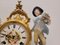 20th Century Porcelain Garrison Clock in the style of Capodimonte, Italy, 1890s, Image 8