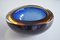 Orange & Blue Murano Glass Bowl from Mandruzzato, 1960s 3