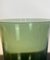 Vintage French Pedestal Glass Jar in Green, France, 1970s 4