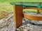 Vintage Round Side Table with Teak & Glass Plate 7