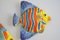 Mid-Century Ceramic Wall Fish Decorations, Italy, 1950s, Set of 2, Image 2