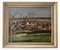 Paul Thomsen, Landscape and Village of Seine et Marne, 1928, Oil on Canvas, Framed 1