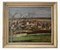 Paul Thomsen, Landscape and Village of Seine et Marne, 1928, Oil on Canvas, Framed, Image 1