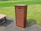 Vintage Holz Schrank mit Rollladen, 1960er 2