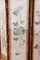 Paravent Oriental Vintage en Bambou avec Tissu, 1960s 4