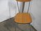Braune Stühle aus Resopal, 1950er, 4er Set 4