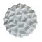 Milk Glass Wall Light with Relief Pattern 7