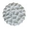 Milk Glass Wall Light with Relief Pattern, Image 7
