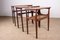 Danish Teak and Caning Nesting Tables by Erling Torvits for Heltborg Mobler, 1960s, Set of 3 4