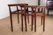 Danish Teak and Caning Nesting Tables by Erling Torvits for Heltborg Mobler, 1960s, Set of 3, Image 7