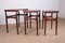 Danish Teak and Caning Nesting Tables by Erling Torvits for Heltborg Mobler, 1960s, Set of 3 5